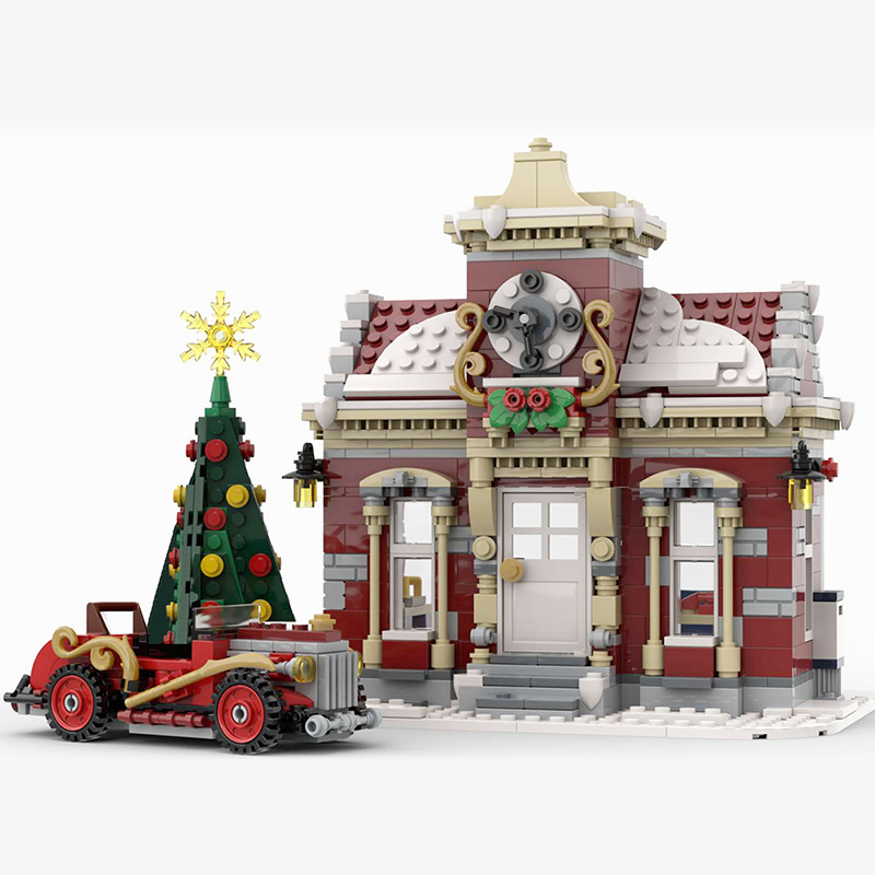 BuildMoc MOC-84431 Winter Town Hall Creator
