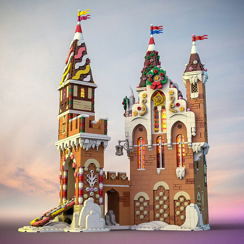 BuildMoc MOC-130576 Gingerbread Castle Creator