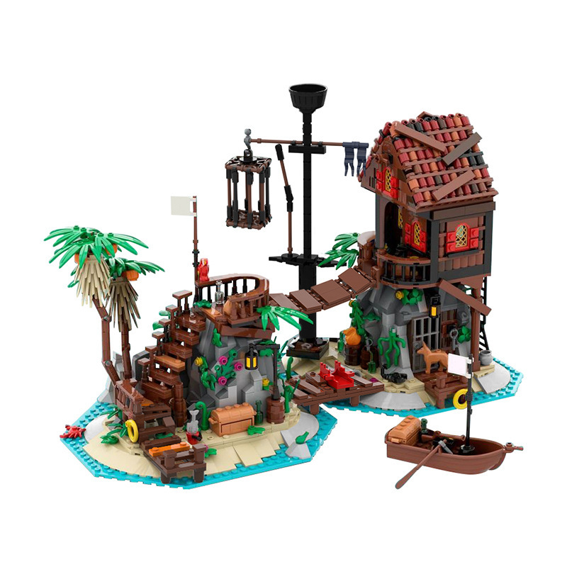 BuildMoc MOC-136368 Pirates: Forbidden Island Historical
