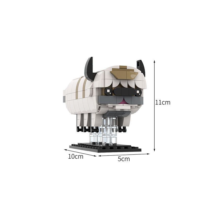 BuildMoc MOC-62978 Avatar：The Last Airbender Appa Movie & Game