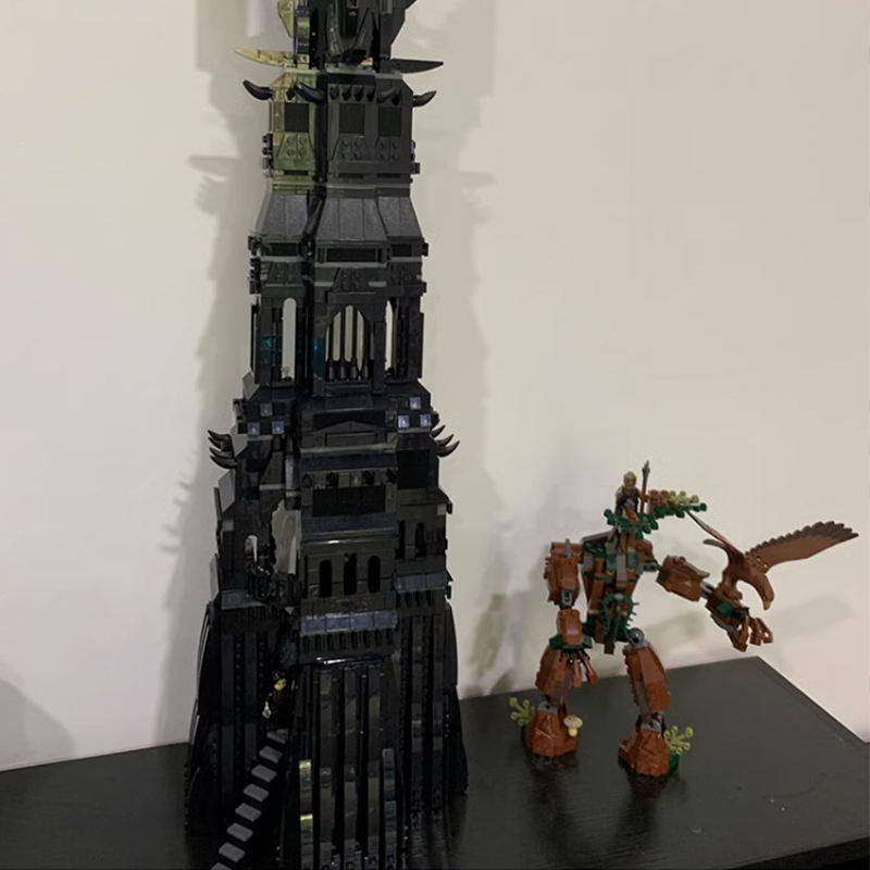 {Pre-Order} {With Light} The Lord of the Rings Tower of Orthanc 10237 Building Blocks 2359±pcs Bricks From China