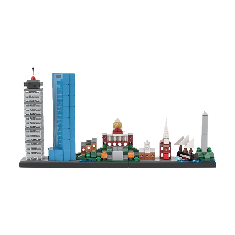 BuildMOC MOC-83515 Boston Skyline