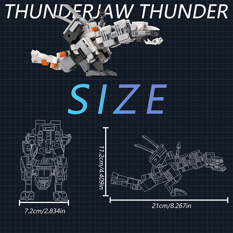 BuildMOC C7436 THUNDERJAW THUNDER