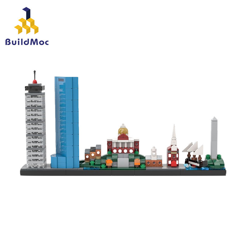 BuildMOC MOC-83515 Boston Skyline