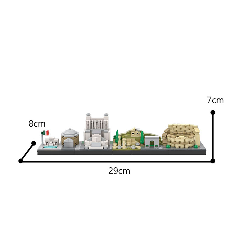 BuildMOC MOC-65023 The Roman Skyline