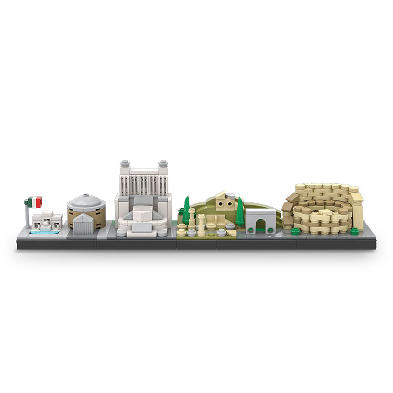 BuildMOC MOC-65023 The Roman Skyline