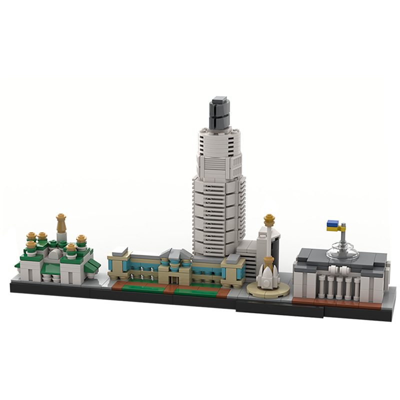 BuildMOC MOC-49187 Kiev Skyline