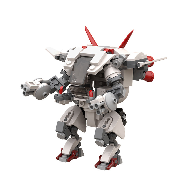 BuildMoc MOC-12575 White Rabbit Dav Mecha