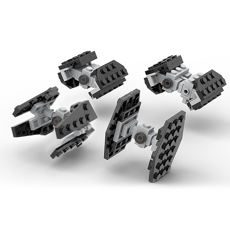 BuildMoc  MOC-35570 Mini Titanium Fighter Combination
