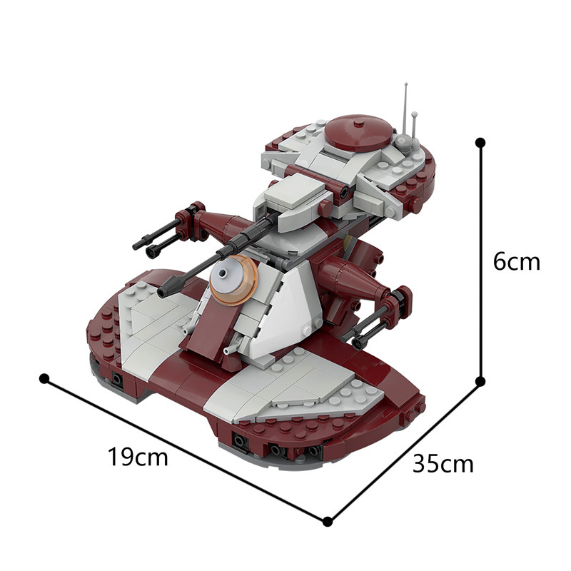 BuildMoc MOC-53017 Armored Assault Tank