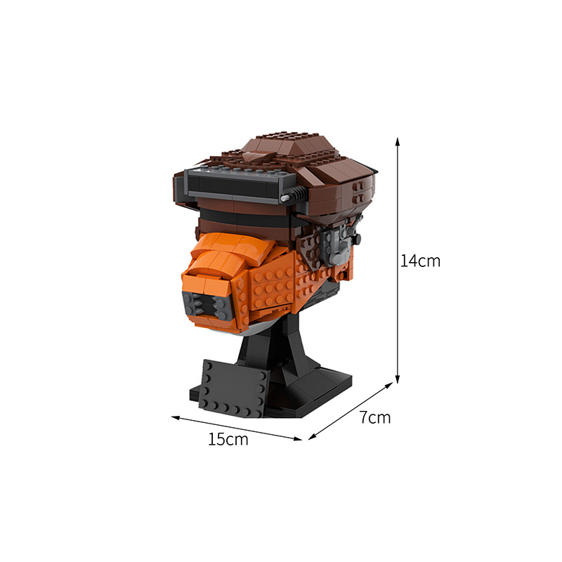 BuildMoc MOC-60164 Boushh Helmet