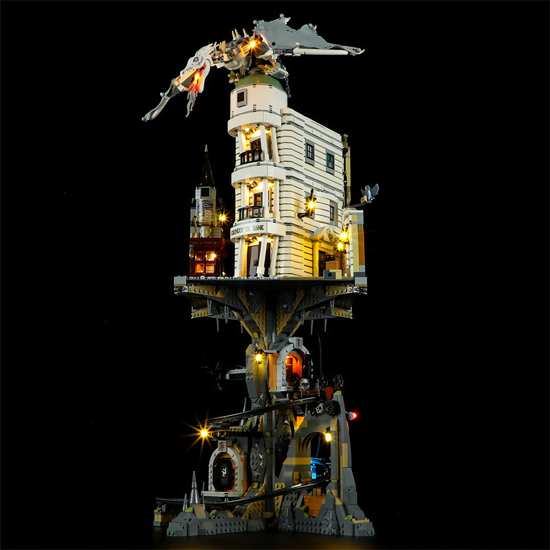 [Light Sets] LED Lighting Kit for Gringotts Wizarding Bank-Collectors' Edition 76417