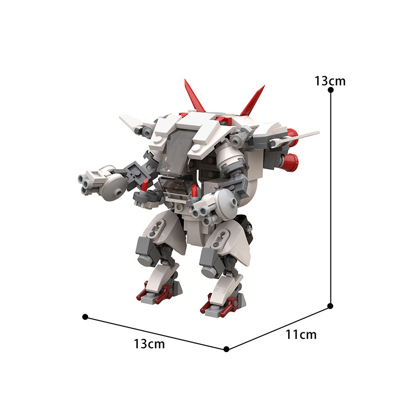 BuildMoc MOC-12575 White Rabbit Dav Mecha