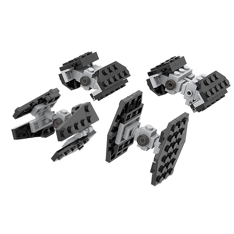 BuildMoc  MOC-35570 Mini Titanium Fighter Combination