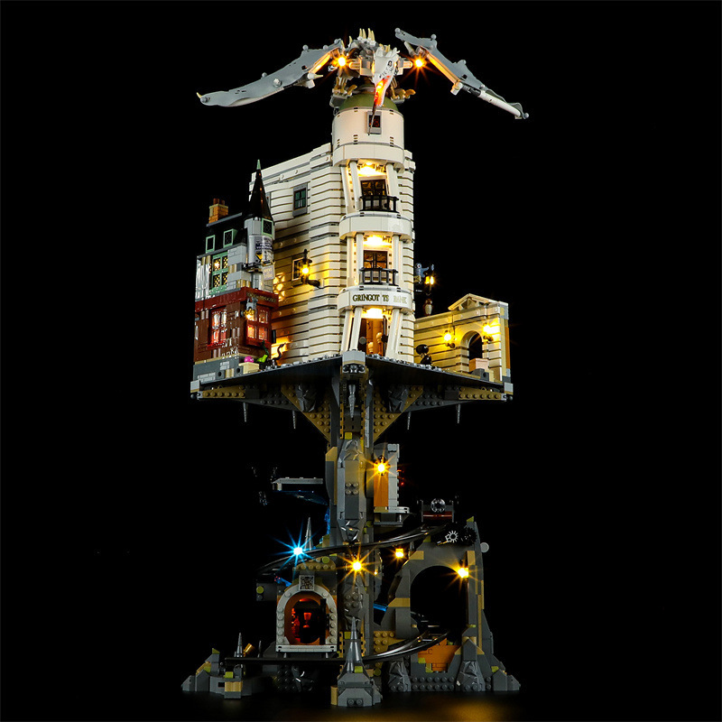 [Light Sets] LED Lighting Kit for Gringotts Wizarding Bank-Collectors' Edition 76417