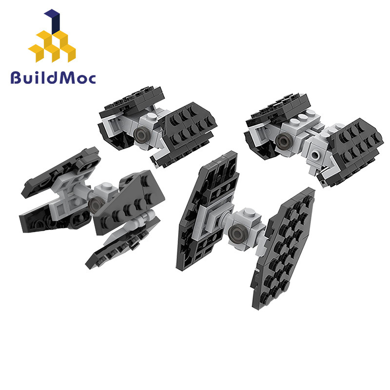 BuildMoc  MOC-35570 Mini Titanium Fighter Combination