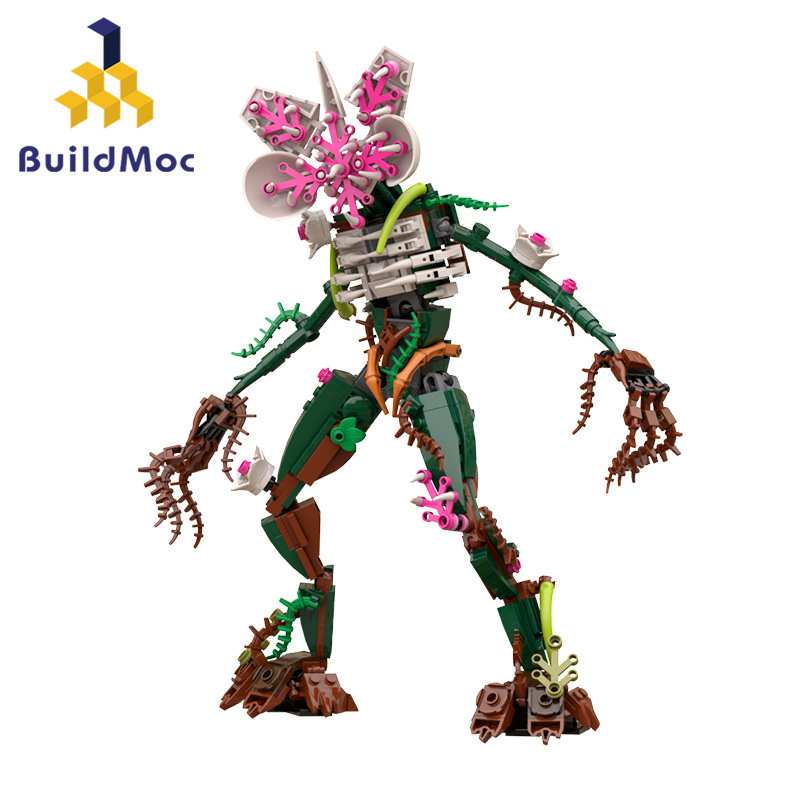 BuildMOC C9119 Stranger Things Orchid Monster