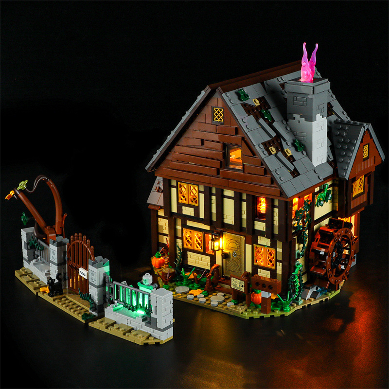[Light Sets] LED Lighting Kit for Disney Hocus Pocus: The Sanderson Sisters' Cottage 21341