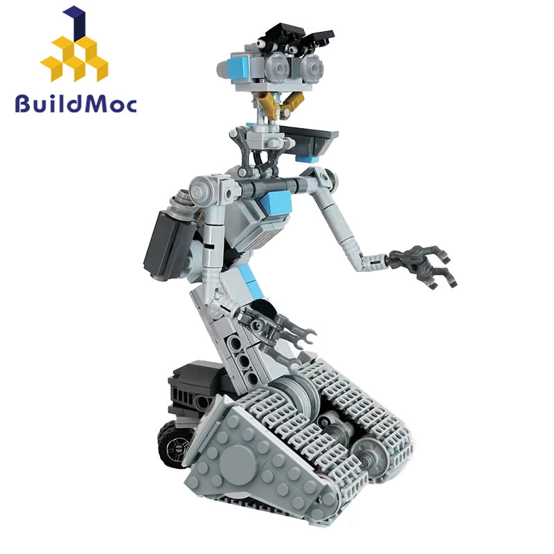 BuildMOC C9225 Thunderbolt V Johnny Five Military Emotional Robot
