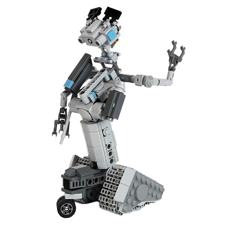 BuildMOC C9225 Thunderbolt V Johnny Five Military Emotional Robot