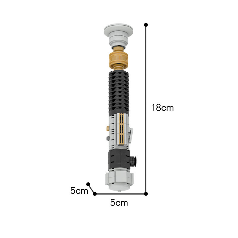 BuildMoc MOC-35811 Obi-Wan Lightsaber Hilt