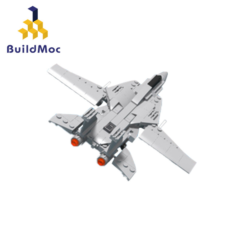 BuildMOC MOC-78586 Top Gun F14 Tomcat Fighter