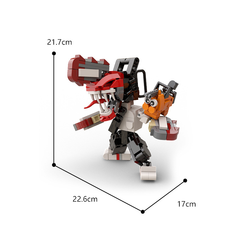 BuildMOC F-C9206 Chainsaw Man Pochita