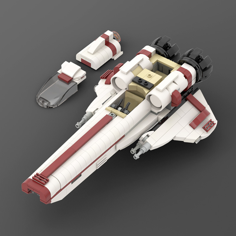 BuildMoc MOC-35518 Galactica Viper MOC S3