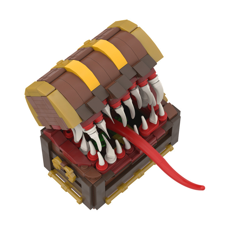 BuildMoc C7889 Chest Monster