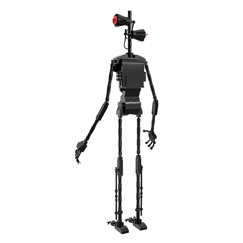 BuildMoc C7523  Siren Lamp Mech