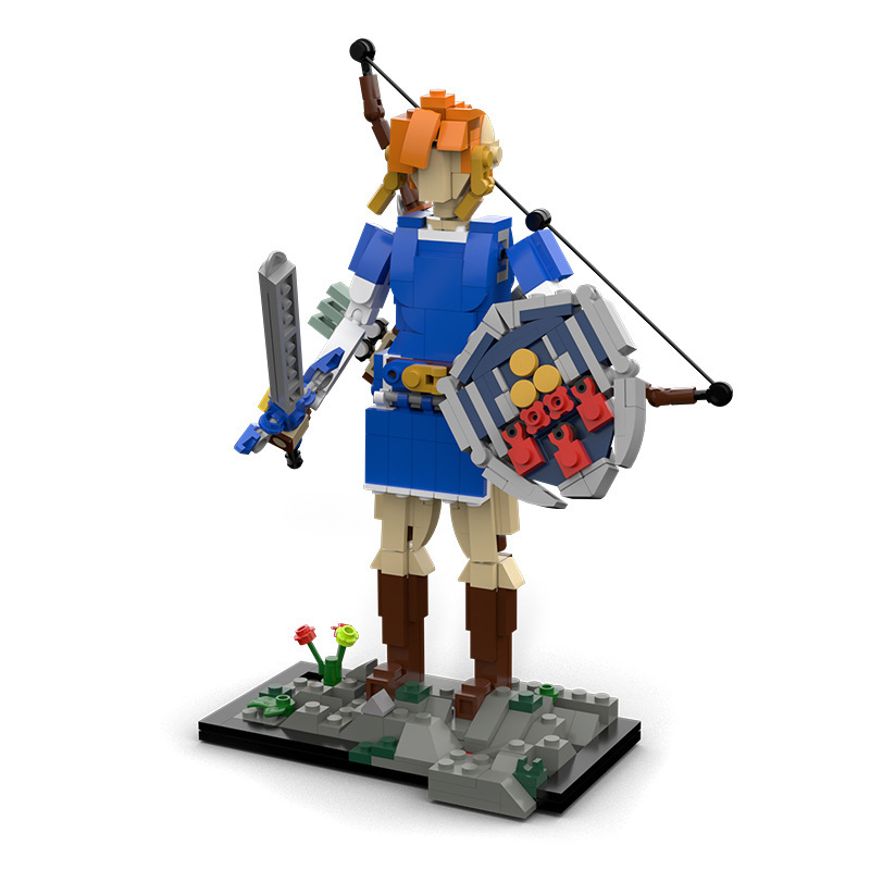 BuildMoc C7397 Legend of Zelda Link