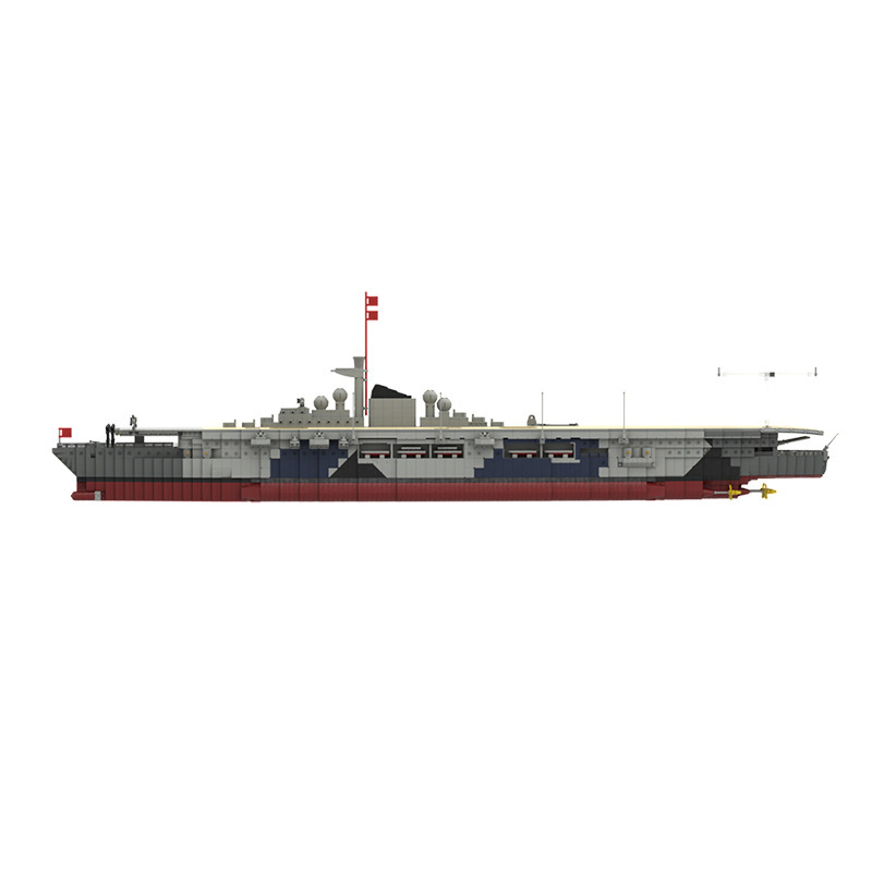BuildMoc MOC-34030 Aircraft Carrier Graf Zeppelin Military