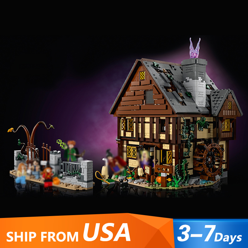 Disney Hocus Pocus: The Sanderson Sisters' Cottage Ideas 21341 US Warehouse Express