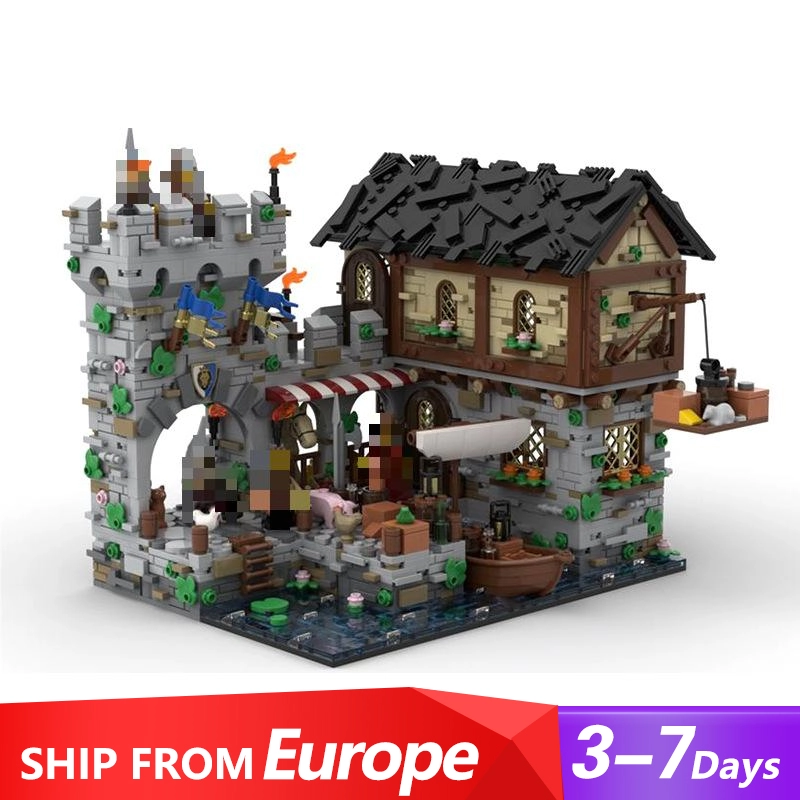 Lego Medieval Warehouse FunWhole F9048 Medieval Soldier Training