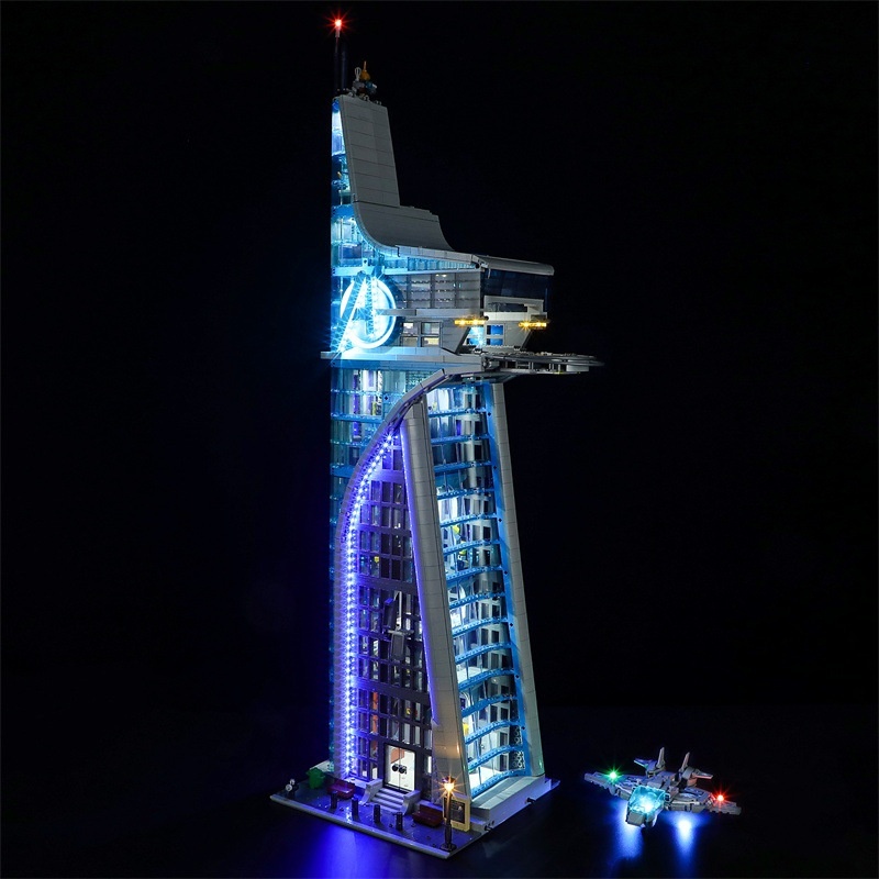 [Light Sets] LED Lighting Kit for Avengers Tower 76269