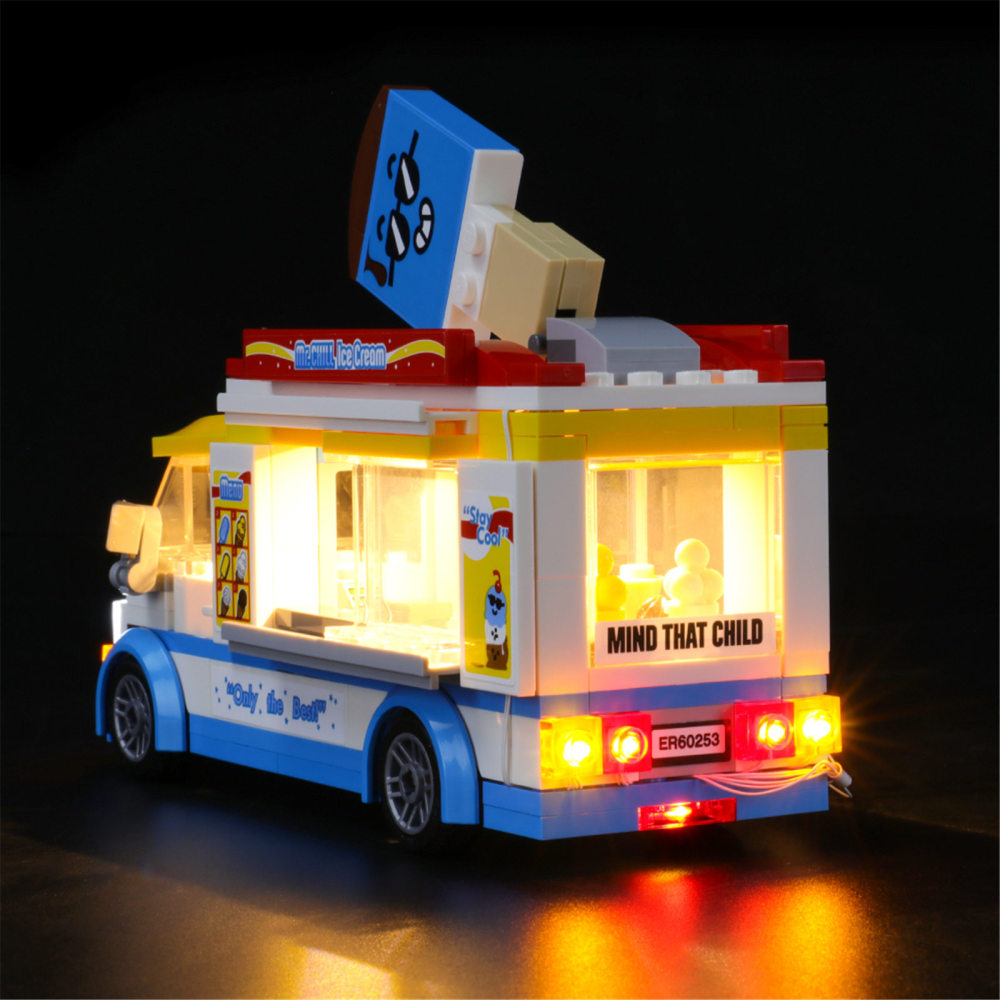 [Light Sets] LED Lighting Kit for Ice Cream Truck 60253