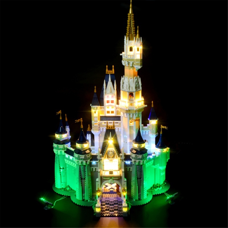 [Light Sets] LED Lighting Kit for Disney Castle 71040