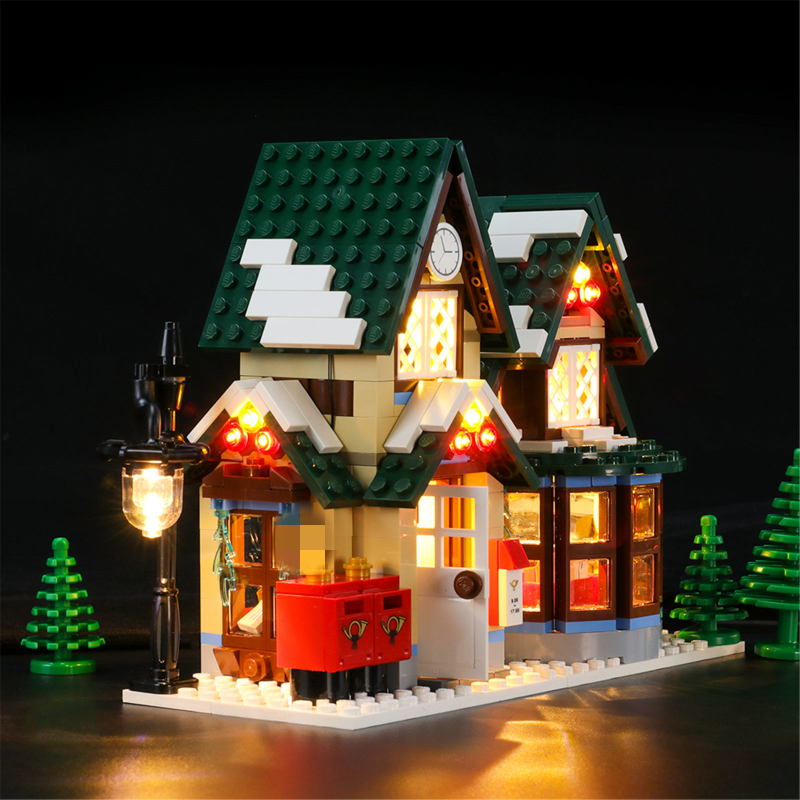 [Light Sets] LED Lighting Kit for Winter Village Post Office 10222