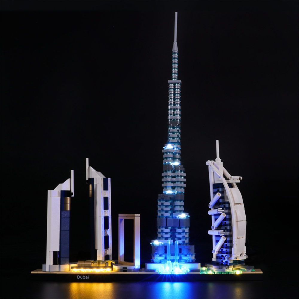 [Light Sets] LED Lighting Kit for dubai skyline 21052