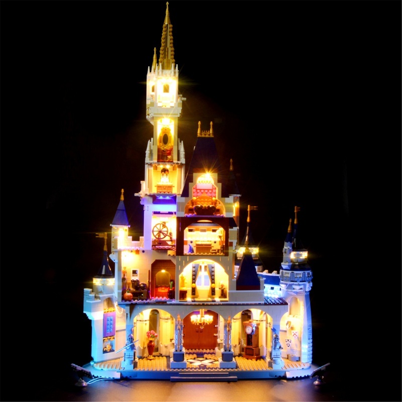 [Light Sets] LED Lighting Kit for Disney Castle 71040