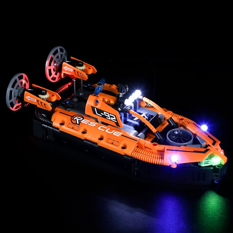 [Light Sets] LED Lighting Kit for Rescue Hovercraft 42120