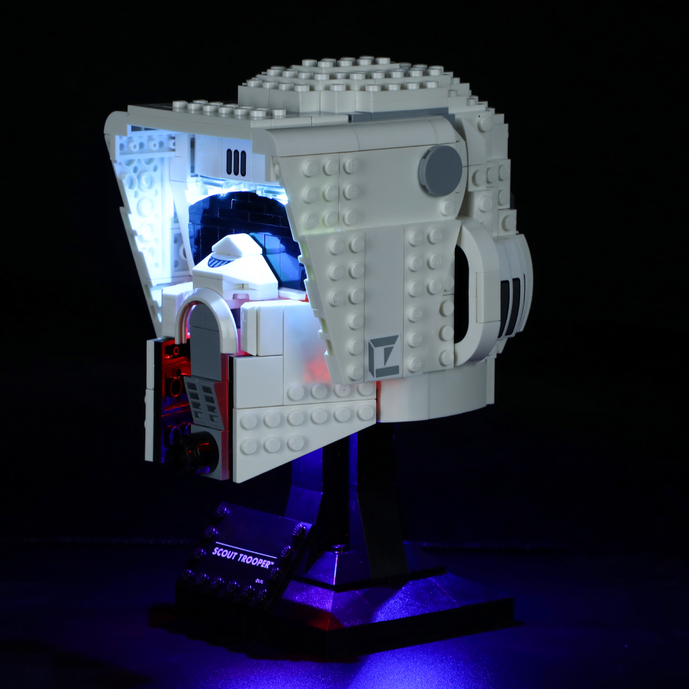 [Light Sets] LED Lighting Kit for Scout Trooper Helmet 75305