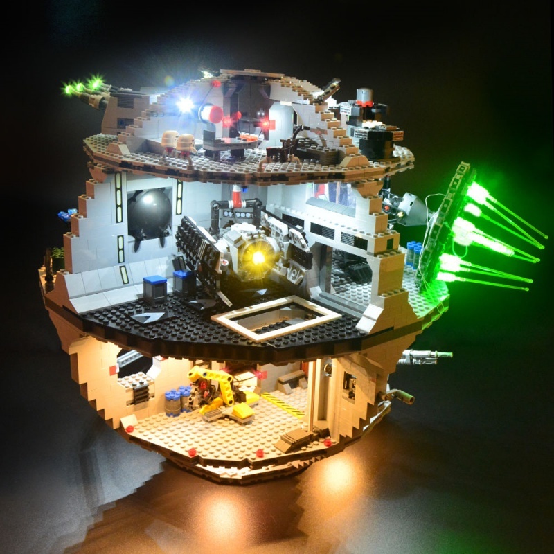 [Light Sets] LED Lighting Kit for Death Star 10188