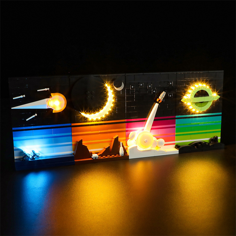 [Light Sets] LED Lighting Kit for Tales of the Space Age 21340