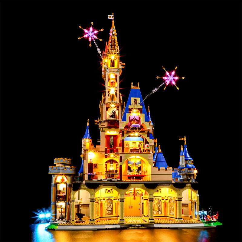[Light Sets] LED Lighting Kit for The Disney Castle 43222