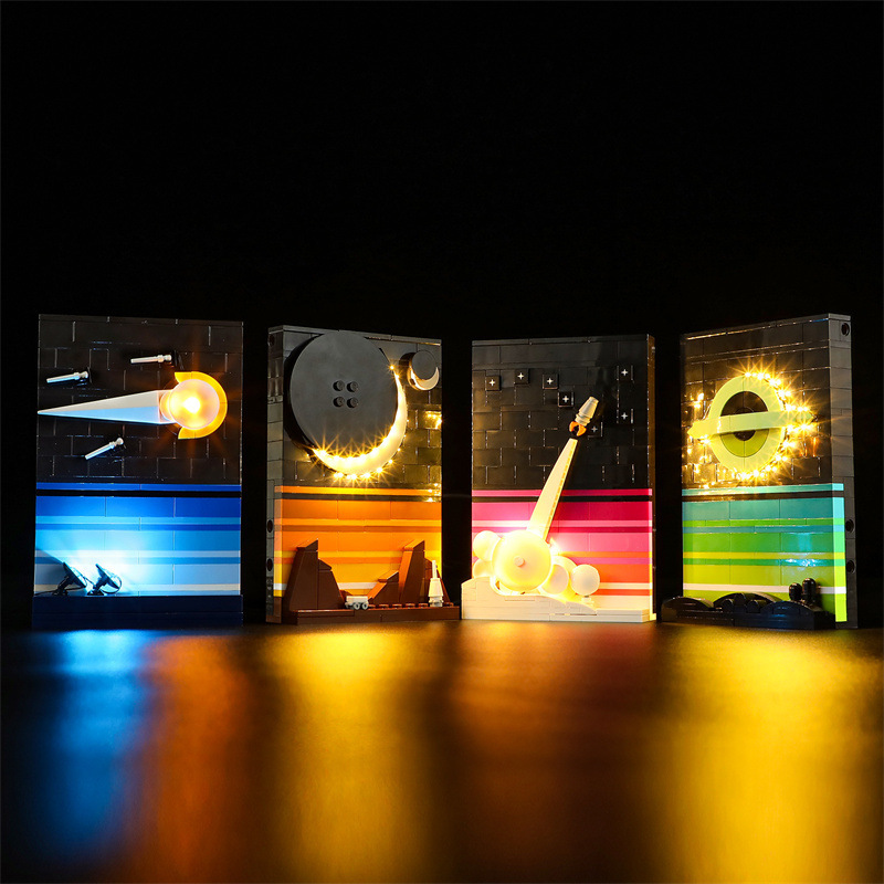 [Light Sets] LED Lighting Kit for Tales of the Space Age 21340