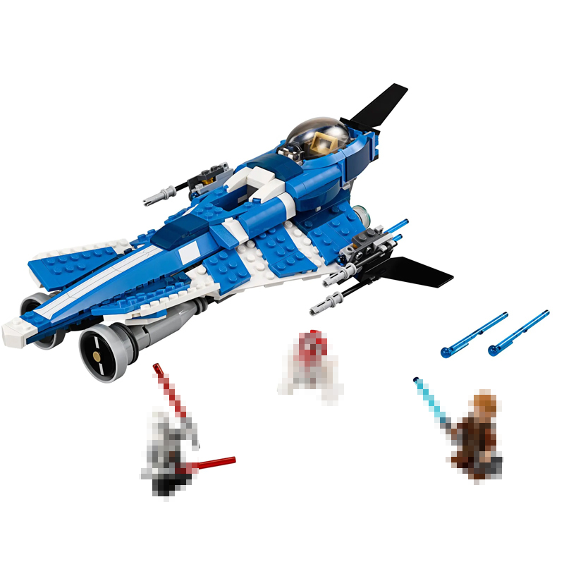 Anakin's Custom Jedi Starfighter Star Wars Movie &amp; Games 75087