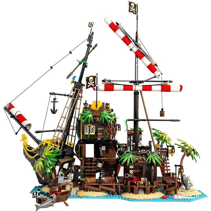 [Pre-Sale] Pirates of Barracuda Bay Ideas 21322 US Warehouse Express