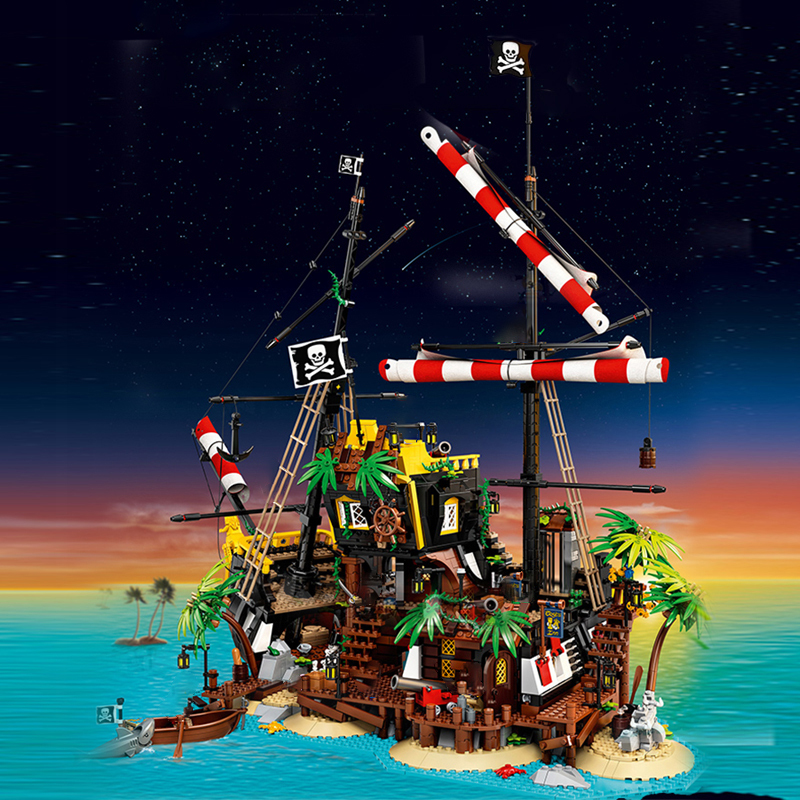 [Pre-Sale] Pirates of Barracuda Bay Ideas 21322 US Warehouse Express
