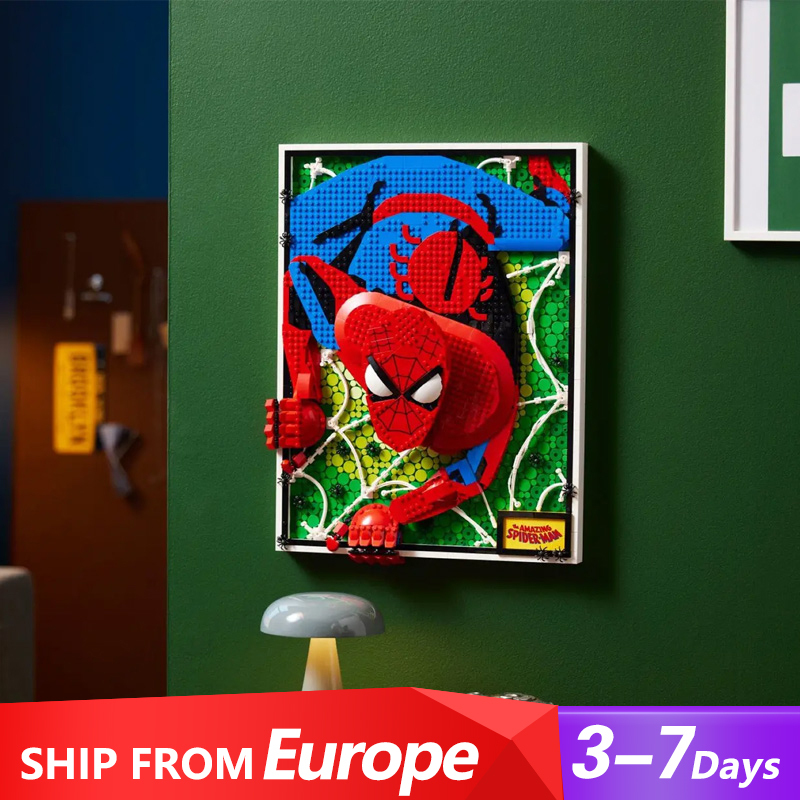 [Pre-Sale] The Amazing Spider Man Pixel Art 31209 Europe Warehouse Express